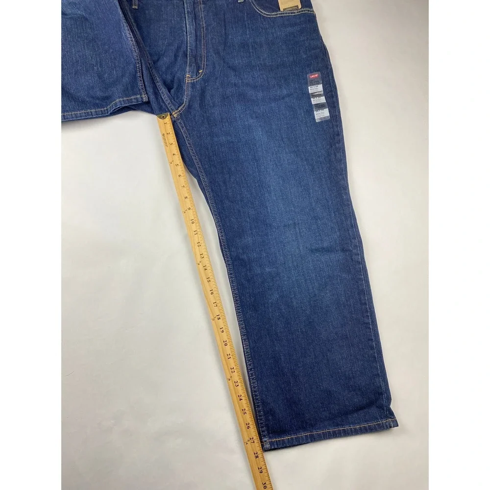 NWT Levi's 559 Relaxed Straight Fit Jeans Mens 50 x‎ 29 Blue Big&Tall